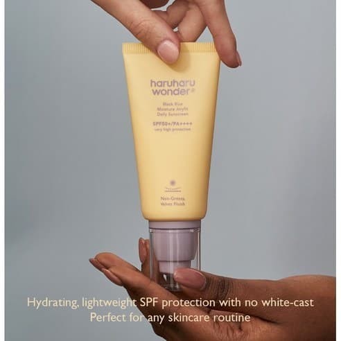 Haruharu Wonder Black Rice Moisture Airy Fit Daily Sunscreen Organic Sunscreen