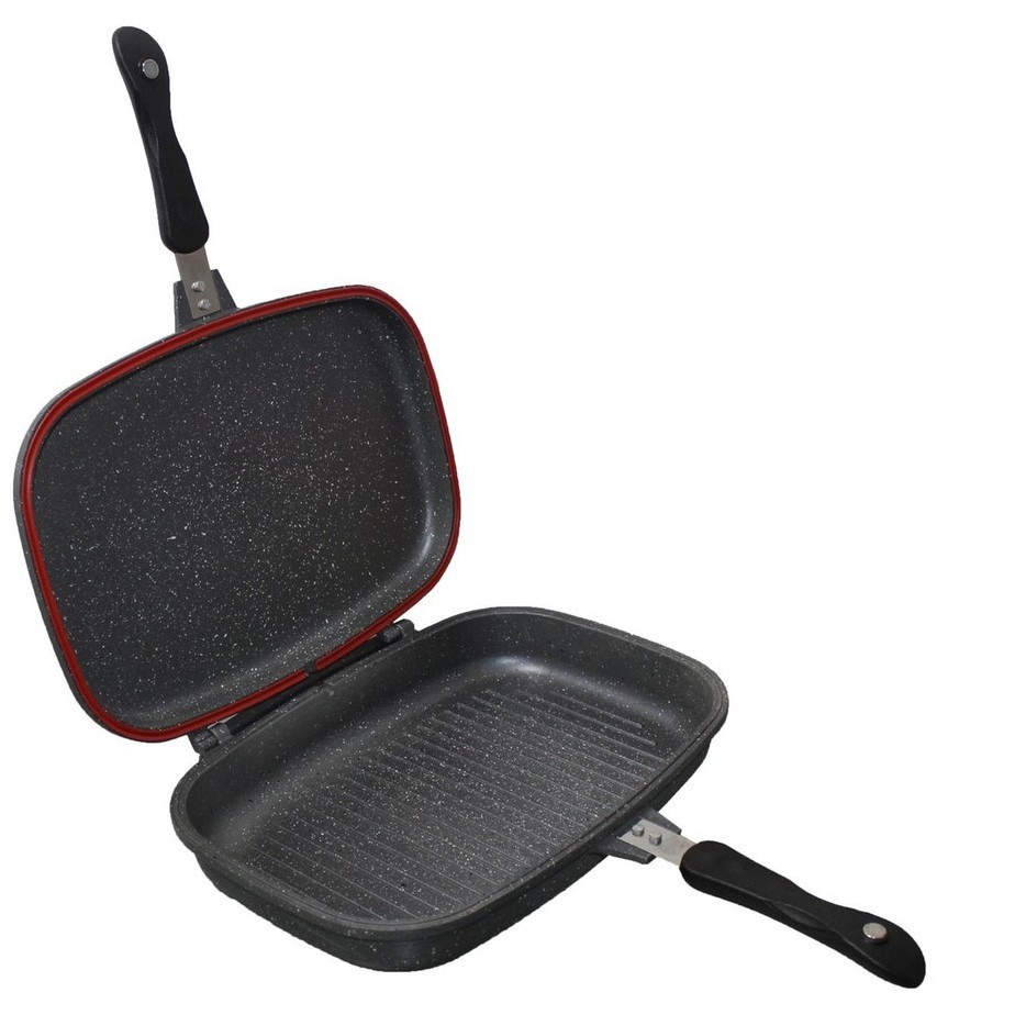 Double-Sided Frying Pan