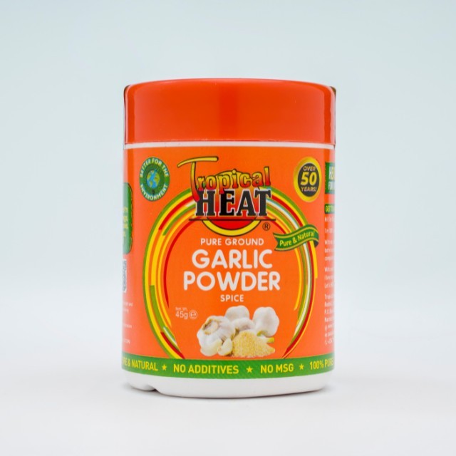 Tropical Heat Pure Ground Garlic Powder Spice 45G