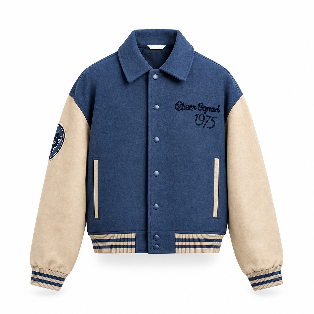 Zara Patched Quilted Bomber Jacket