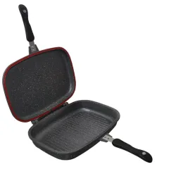 Double-Sided Frying Pan