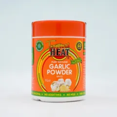 Tropical Heat Pure Ground Garlic Powder Spice 45G