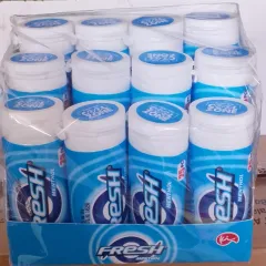 FRESH MENTHOL CHEWING GUM 12pc