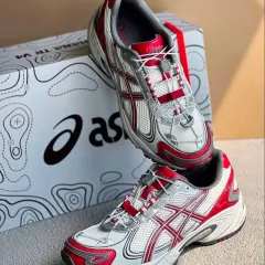 ASICS Gel-Kahana TR V4 in the highly popular 'Red Silver' colorway