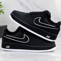 Nike Air Force 1 Low '07 "Black White Sole"
