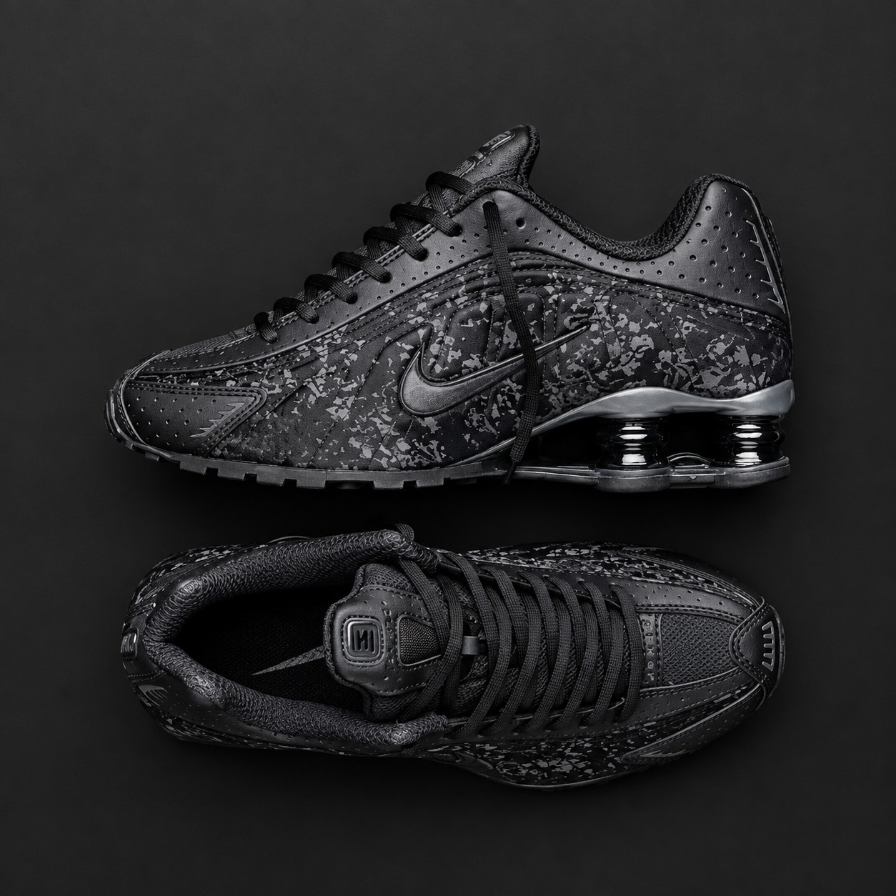 Nike Shox R4 "Black Floral"
