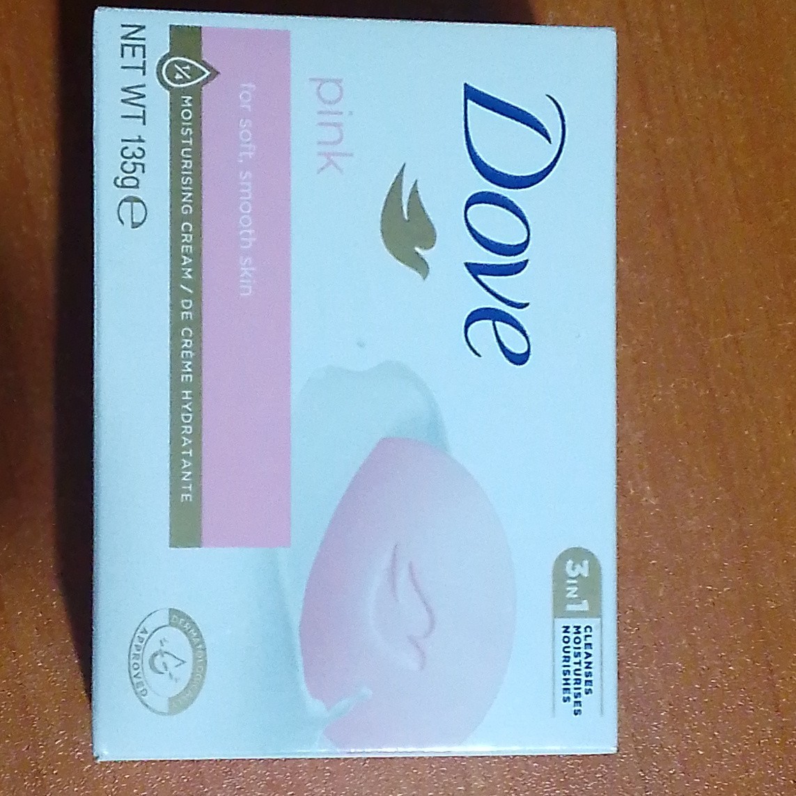 Dove Beauty Cream Bar Bleu and Pink 135g