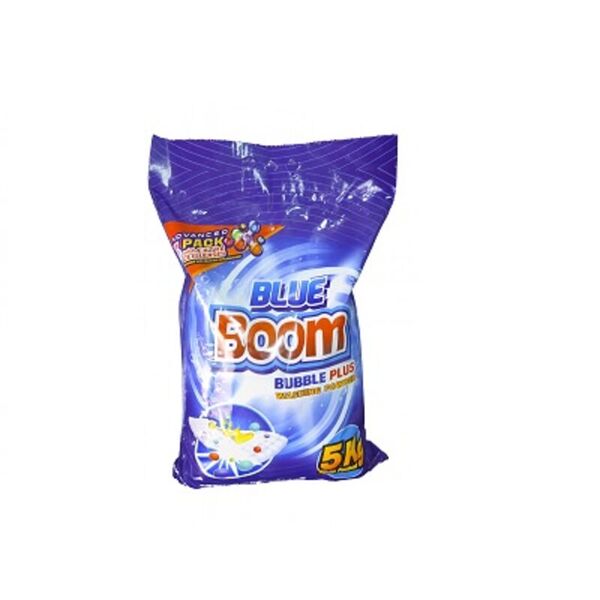 Boom Powder Detergent 5kg Blue Sacket