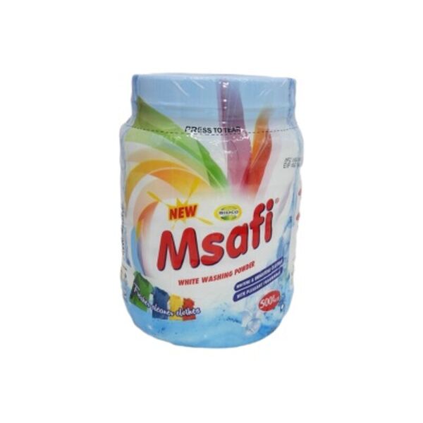 Msafi Washing Powder 500g white