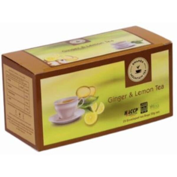 Rwanda Mountain Tea Ginger & Lemontea 25pcs