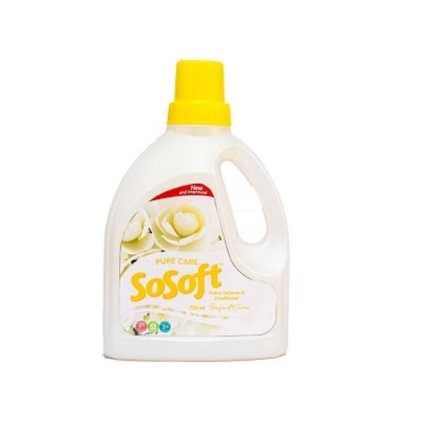 Sosoft Fabric Softner 750ml Pure Care