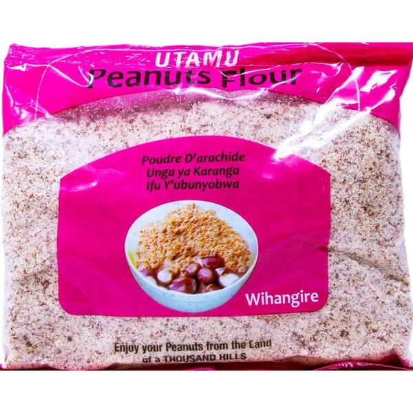 Utamu Peanut Flour unRosted 500g by Norlega Macadamia Rwanda LTD